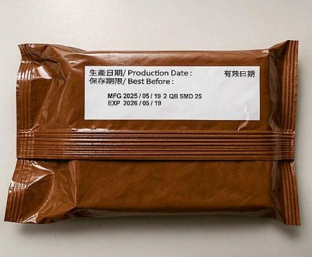 Lay Flat Pouch Back.