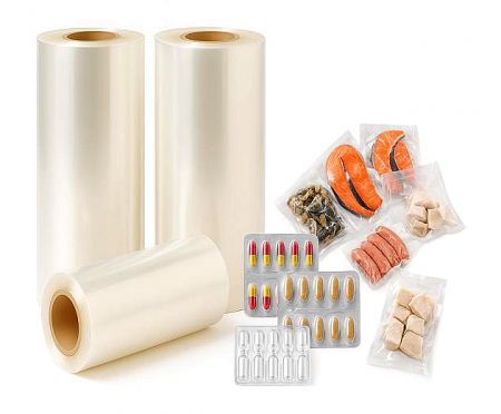 PVA High-Barrier Rollstock Film - High-barrier Films Block Gases, Moisture, Oils, UV to Preserve Food Quality